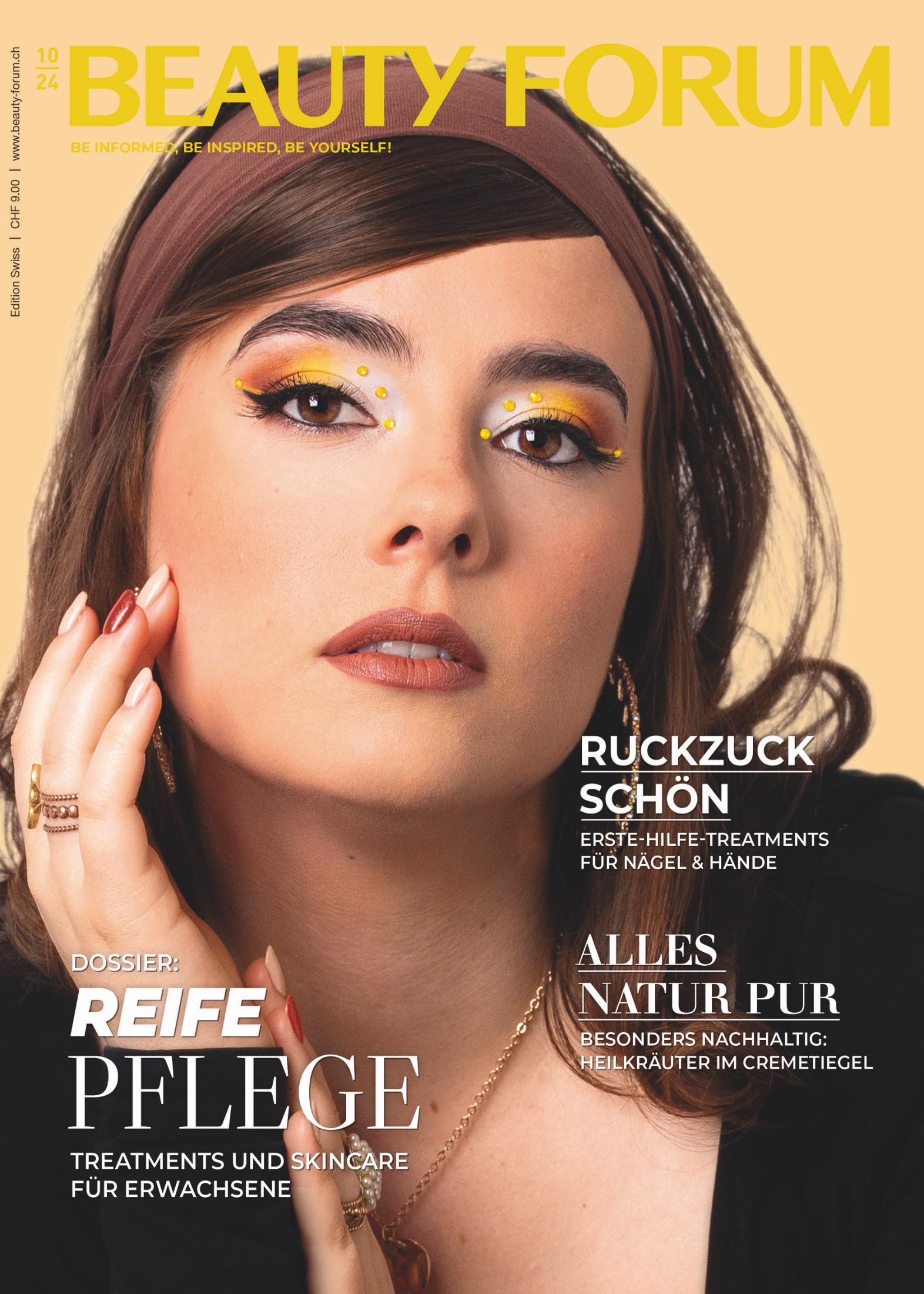 Foto & TV Make-Up von Sara De Nando – Magazin "Beauty Forum"