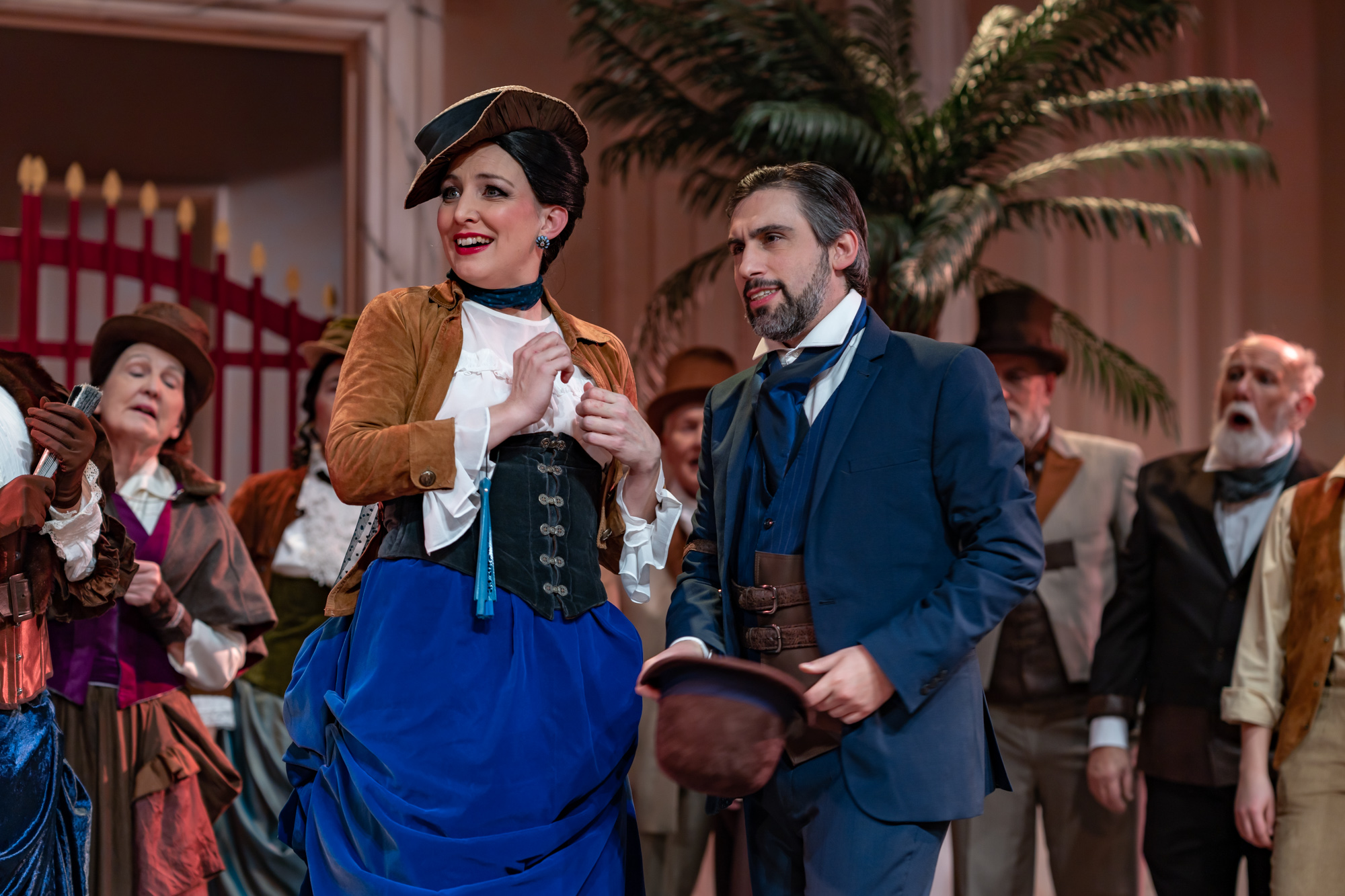 Bühne & Operette Make-Up von Sara De Nando – Operette "Bettelstudent" Beinwil am See - 2023